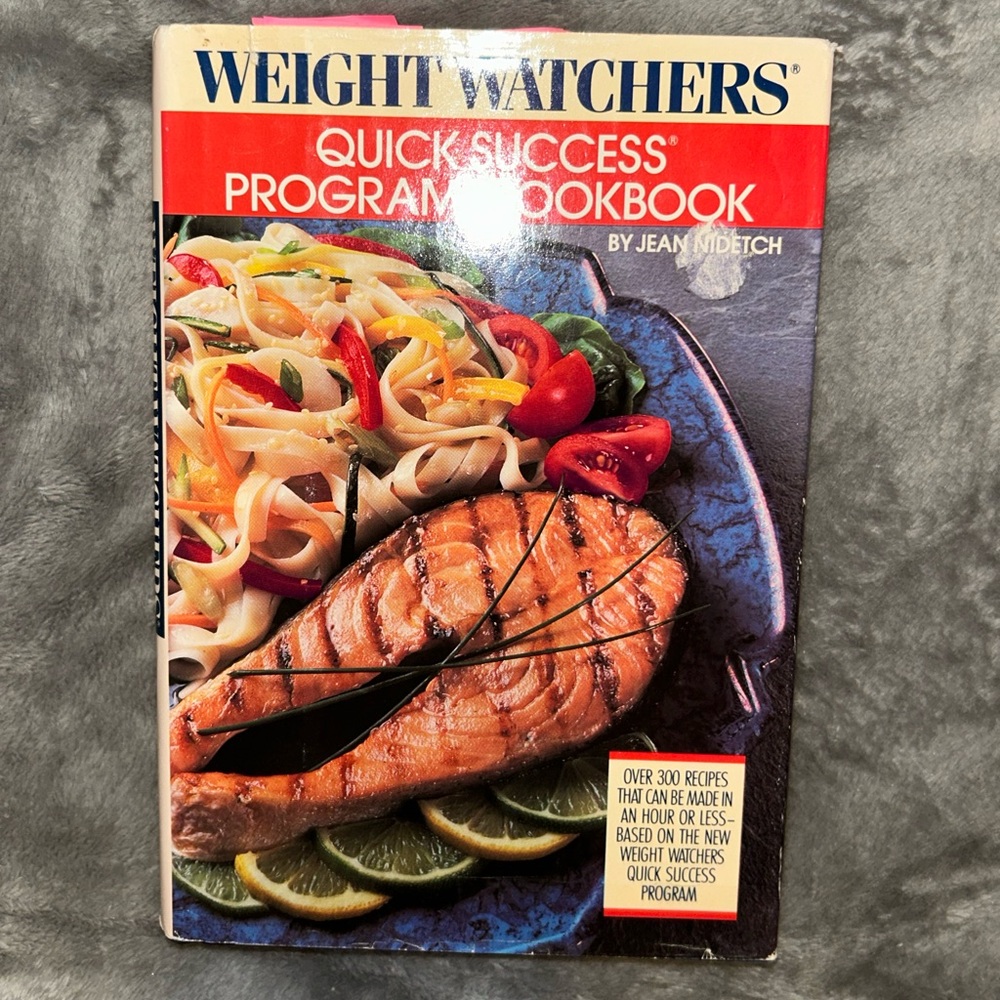 📚BOOK SALE 5 for $20📚 Weight Watchers' Quick Success Program Cookbook, HC, 1988
